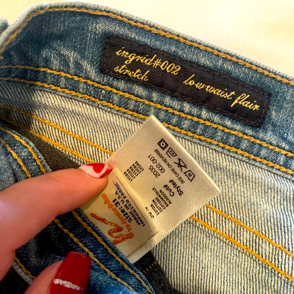 Citizens of Humanity Low waist Flair jeans